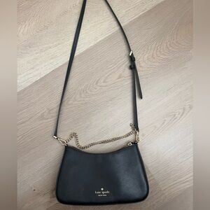 Kate Spade Black and Gold Crossbody Bag